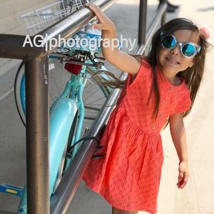 Cat & Jack | 3T Coral Eyelet Dress